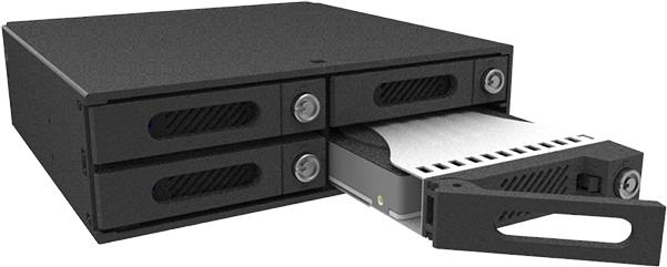 Produktbild Icy Box RAIDON iT4300-U5 - Solid-State-/Festplattenarray - 4 Schächte (SATA-600 / SAS-2)