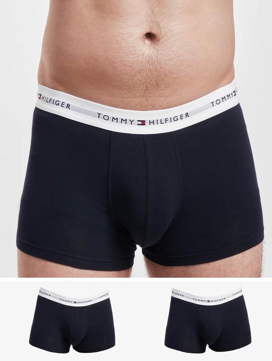 Actual product image Tommy Hilfiger Low Rise Trunk blue (XL, pack of 3)