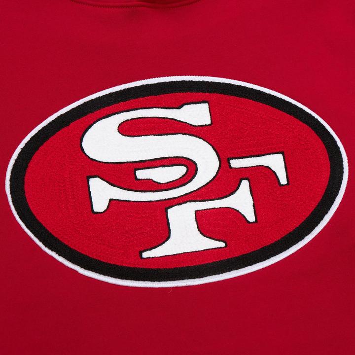 Image du produit Mitchell & Ness Fleece Hoody - STITCH San Francisco 49ers (S)