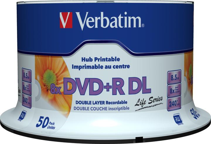 Image du produit Verbatim Dvd+R (50 x)