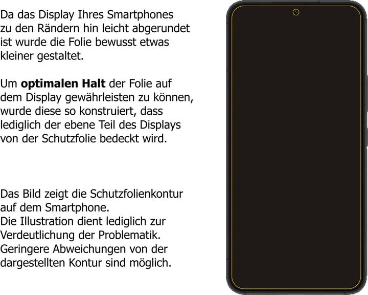 Actual product image Dipos Screen Protector Anti-Shock (2 Piece, Samsung Galaxy S22+)