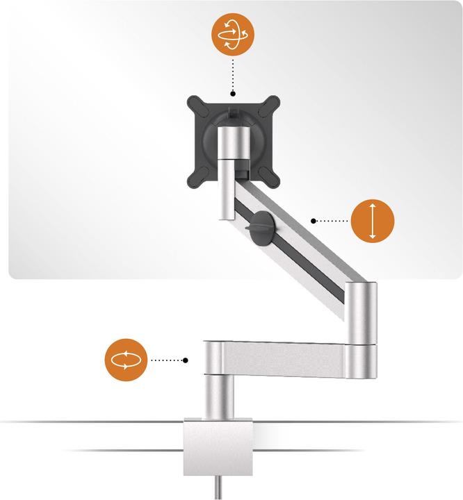 Produktbild Durable Monitor Halterung (Tisch, 27")