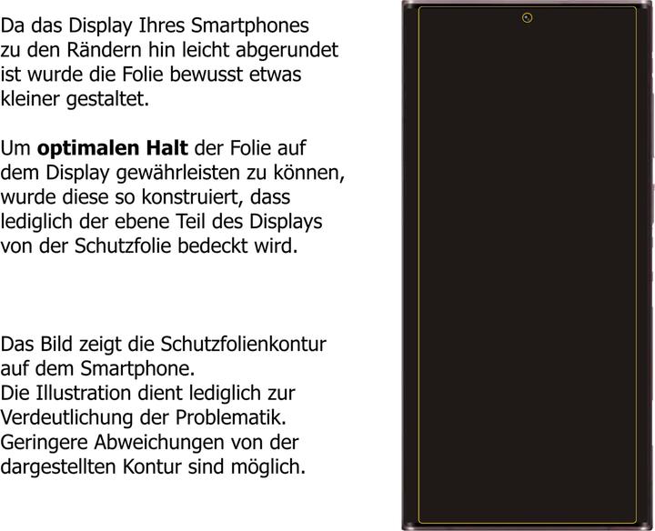 Produktbild Dipos Blickschutzfolie 4-Way Privacy (1 Stück, Samsung Galaxy S22 Ultra)