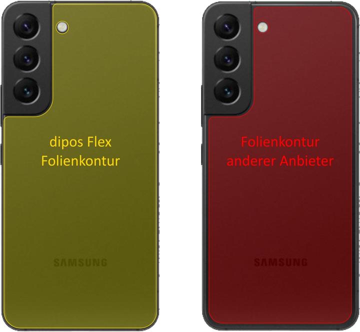 Produktbild Dipos Displayschutzfolie Full-Cover 3D (2 Stück, Samsung Galaxy S21)
