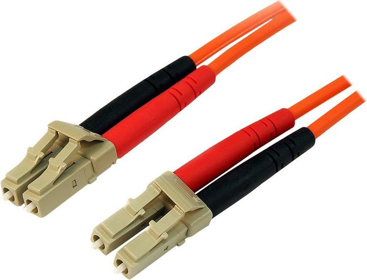 StarTech 1 m Multimode 50/125 Duplex LWL-Patchkabel LC - LC - Glasfaser Netzwerkkabel (1 m)