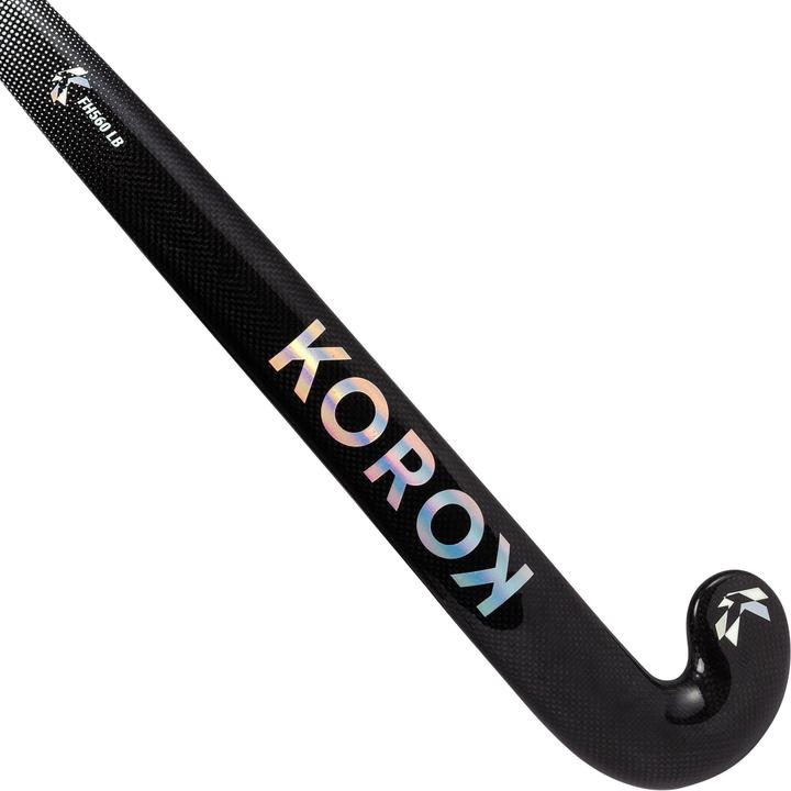 Immagine prodotto Korok Bastone da hockey da donna/uomo avanzato LowBow 60 % Carbon FH560 nero/grigio (92.71 cm, Ambidestro)