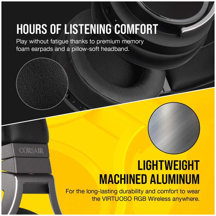 Actual product image Corsair Virtuoso Wireless Carbon (Wireless)
