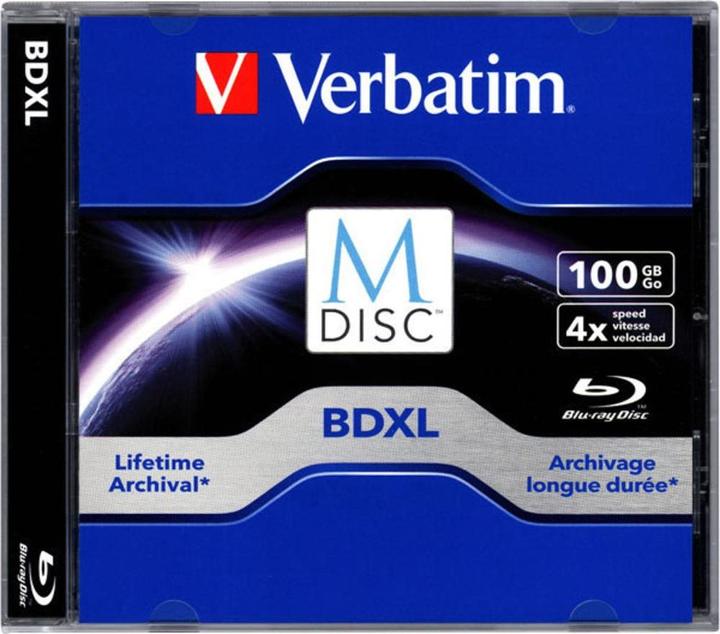 Produktbild Verbatim BD-R M-DISC 100GB 1er Pack (1 x)