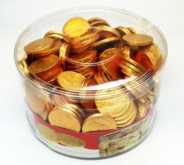 Actual product image Walcor Chocolate Swiss Coins 1 kg (1086 g)