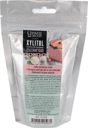 Actual product image Patisdécor Xylitol birch bark - sweetener (400 g)