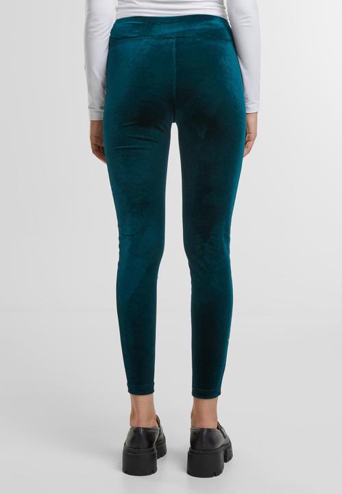 Image du produit Urban Classics Leggings femme taille haute en velours (5XL)