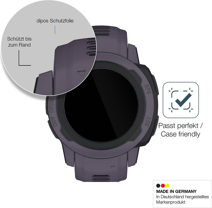 Produktbild Dipos Displayschutz Anti-Shock (Instinct 2S)