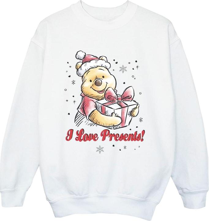 Actual product image Disney Boys Winnie The Pooh Love Presents Sweatshirt (140, 146)
