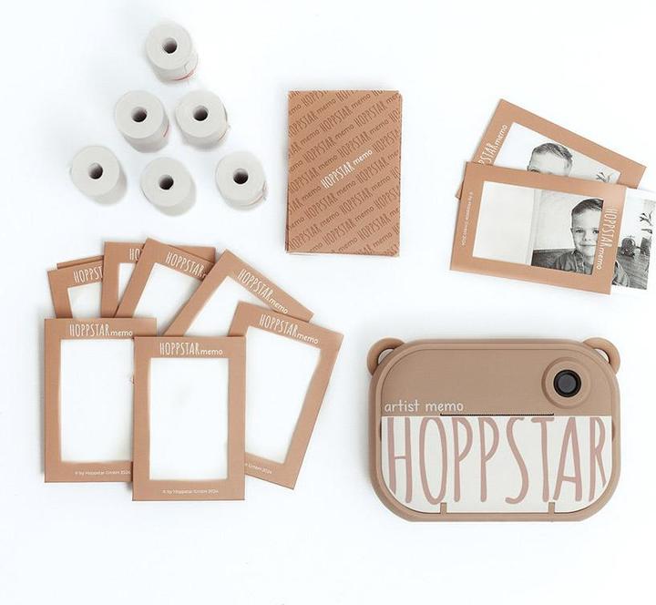 Actual product image Hoppstar Artist Memo Kids Sofortbild Kamera 5 + almond