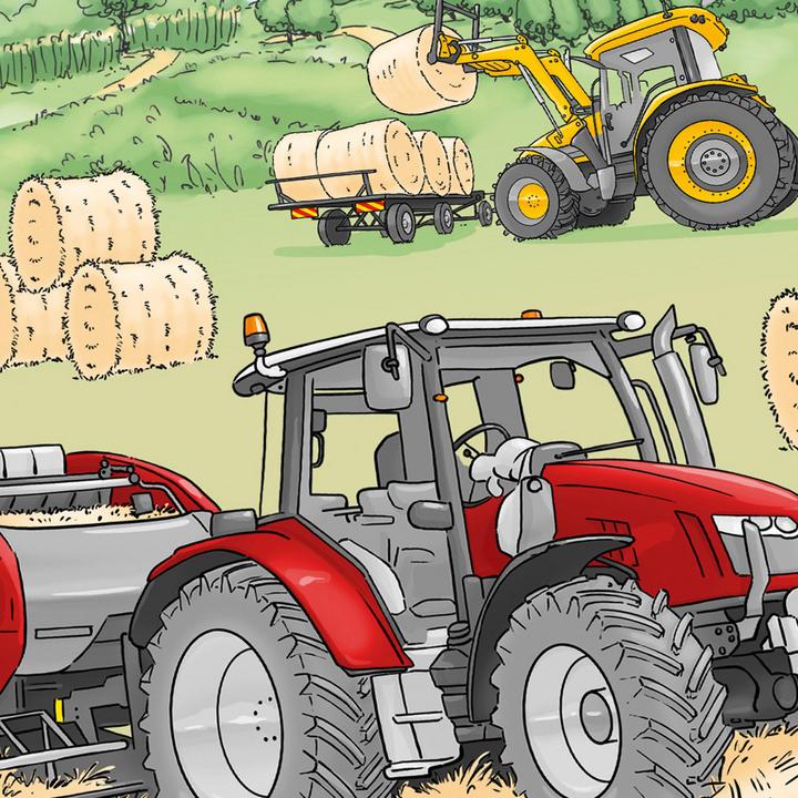 Immagine prodotto Herding Biancheria da letto reversibile per bambini "Tractor