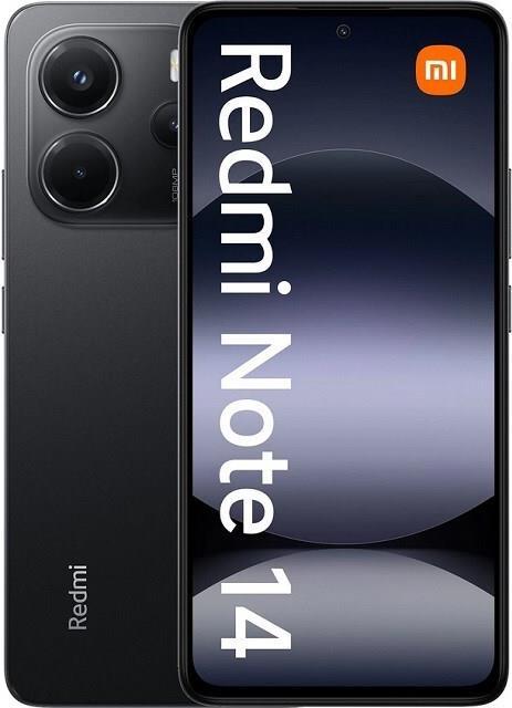 Image du produit Xiaomi Redmi Note 14 (256 Go, Midnight Black, 6.67", Double SIM, 108 Mpx, 4G)