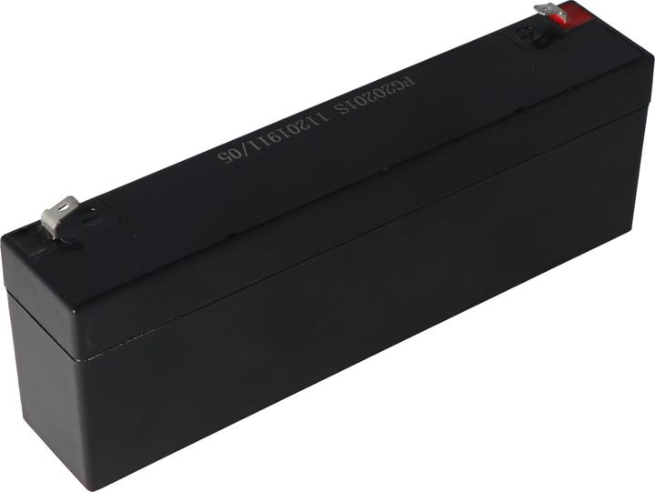 Actual product image Fiamm FG20201 Akku 2,0Ah PB Blei Akku wartungsfrei, mit 4,8mm Steckkontakten (12 V, 2 Ah)