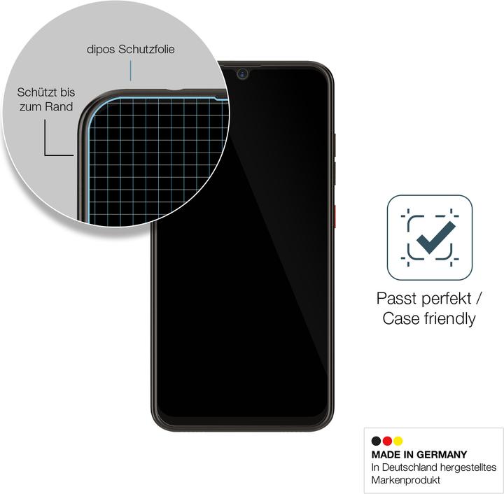 Produktbild Dipos Displayschutz Anti-Shock (1 Stück, A1 Alpha)