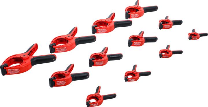 Immagine prodotto BGS Set di morsetti | Nylon | 85 - 160 mm | 12 pezzi. (160 mm)
