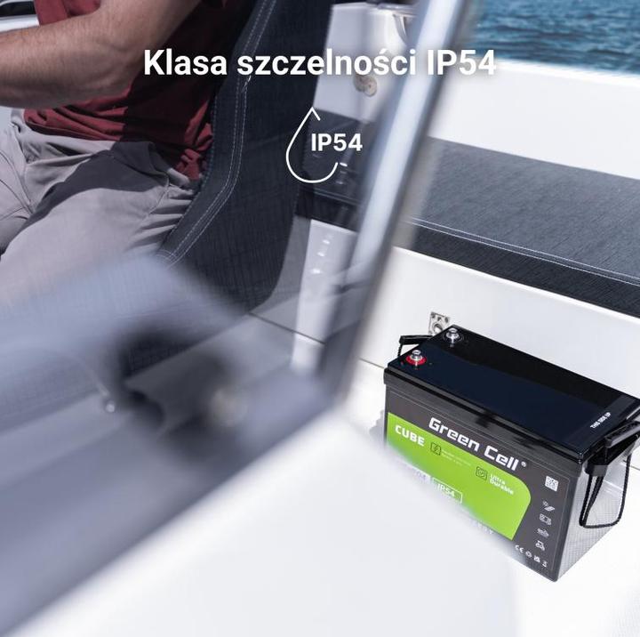 Actual product image GreenCell LFPGC12V80AH (12 V, 80 Ah)
