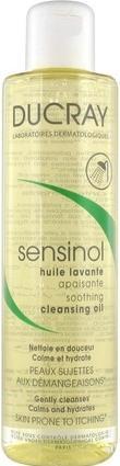 Image du produit Ducray Sensinol Huile nettoyante/de douche apaisante, 200 ml de gel (200 ml)