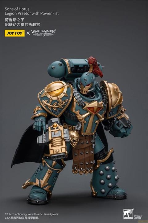 Image du produit Joy Toy Warhammer The Horus Heresy Figurine 1/18 Legion Praetor With Power Fist 12 cm