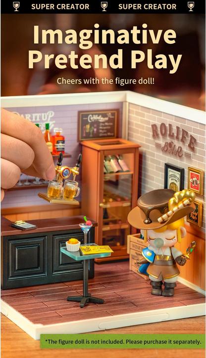 Image du produit Robotime Leisurely Cheers Bar
