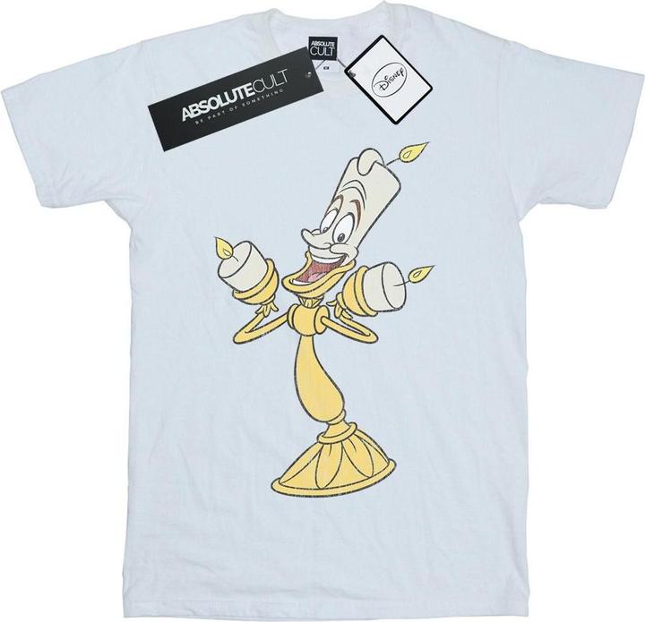 Produktbild Disney Beauty And The Beast Lumiere Distressed TShirt (XL)
