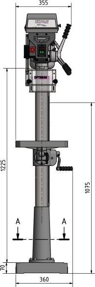Image du produit Opti Perceuse à colonne D 26 Pro MK3 25 (S235JR) mm