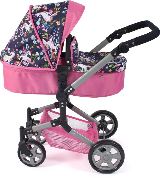 Actual product image Bayer Chic 2000 Combi doll carriage LINUS 3in1 unicorn