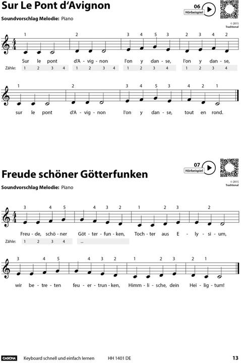 Actual product image Keyboard - Schnell und einfach lernen + CD (German, Helmut Hage, 2016)