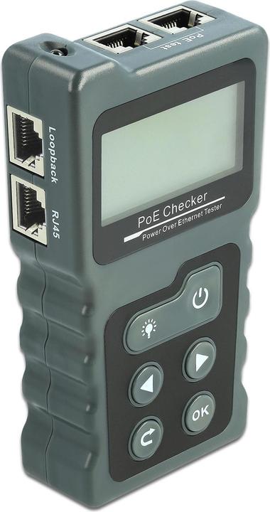 Delock Testeur de réseau RJ45 et PoE