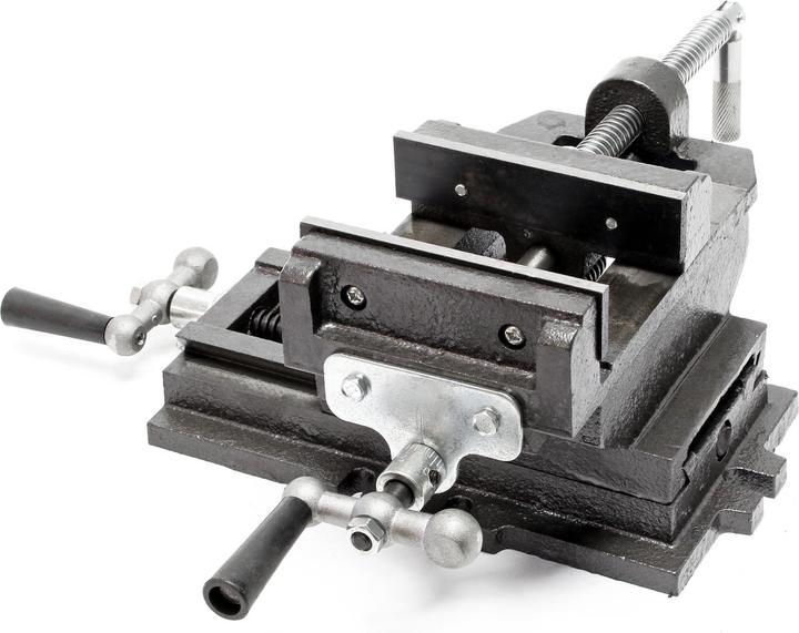 Actual product image Wiltec Cross Slide Drill Press Vise X-Y Clamping bench Milling Machine 150mm (150 mm)