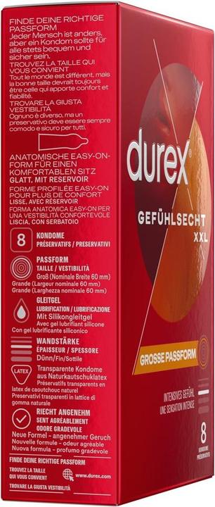 Actual product image Durex Sensitive XXL (8 pcs.)