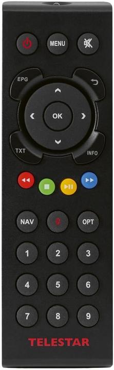 Telestar Remote control for digiHD 12 and HD SAT 40 (Universal remote control, Infrared)