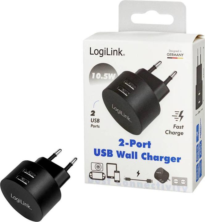Immagine prodotto LogiLink Adattatore presa USB (10.50 W)