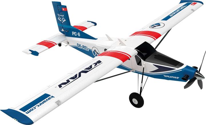 Produktbild Kavan Pilatus PC-6 Porter 1500mm ARF - blau (Scale Modell)