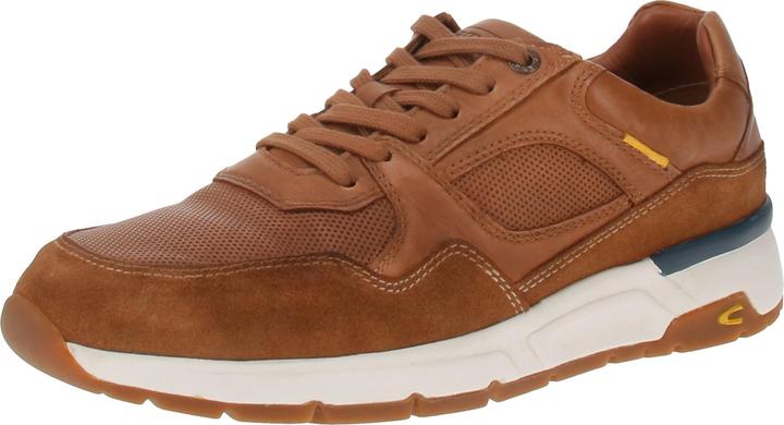 Camel Active Sneaker Split/Nappa COGNAC