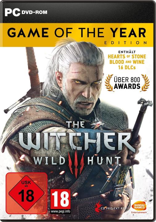 Bandai Namco The Witcher 3: Wild Hunt - GOTY Edition (PC, Multilingual)