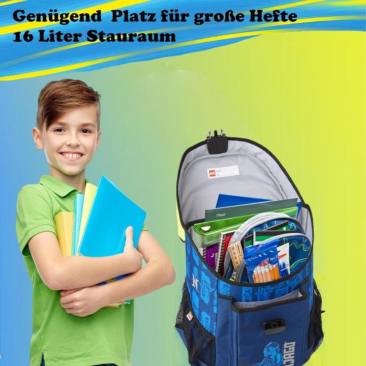 Image du produit Familando Ninjago Schulranzen-Set (16 l)
