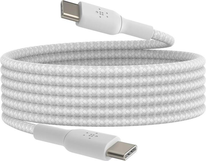 Produktbild Belkin USB-C to USB-C Braided PVC 2m Twin Pack (2 m, USB 2.0, 60 W)