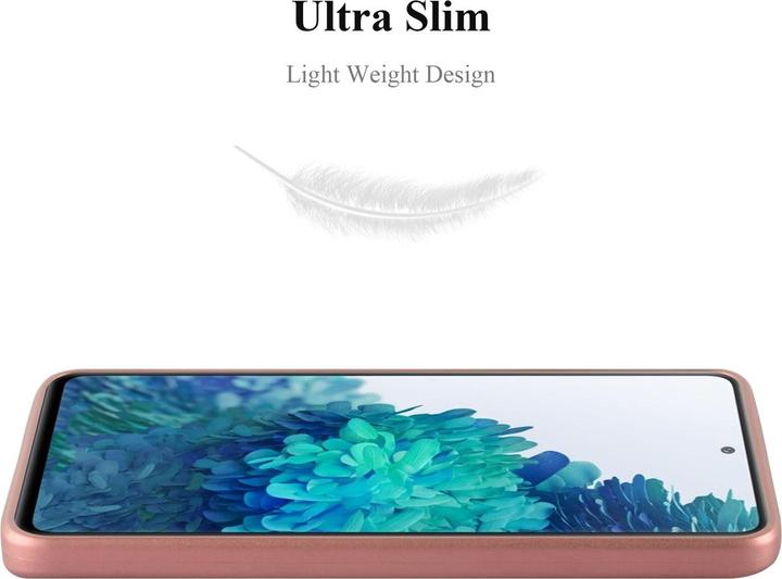 Actual product image Cadorabo TPU Matt Metallic Cover (Samsung Galaxy S20 FE)
