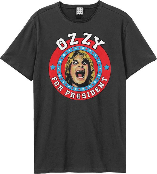 Immagine prodotto Amplified For President Maglietta Ozzy Osbourne Adulto Unisex (XS)