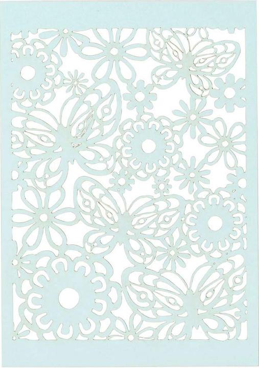 Immagine prodotto Creativ Company Cartoncino fantasia azzurro, 10 pezzi. (10 x)
