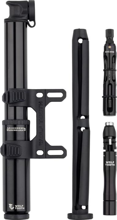 Produktbild Wolf Tooth EnCase System Handpumpe, 85cc, inkl. Bar Kit One Werkzeugset, Rahmenhalterung