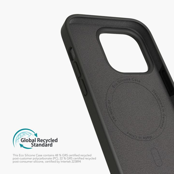 Actual product image Vonmählen Eco Silicone Case for iPhone 14 Pro Max - Black (Apple iPhone 14 Pro Max)