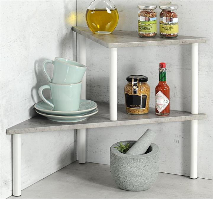 Actual product image Kesper Kitchen corner shelf