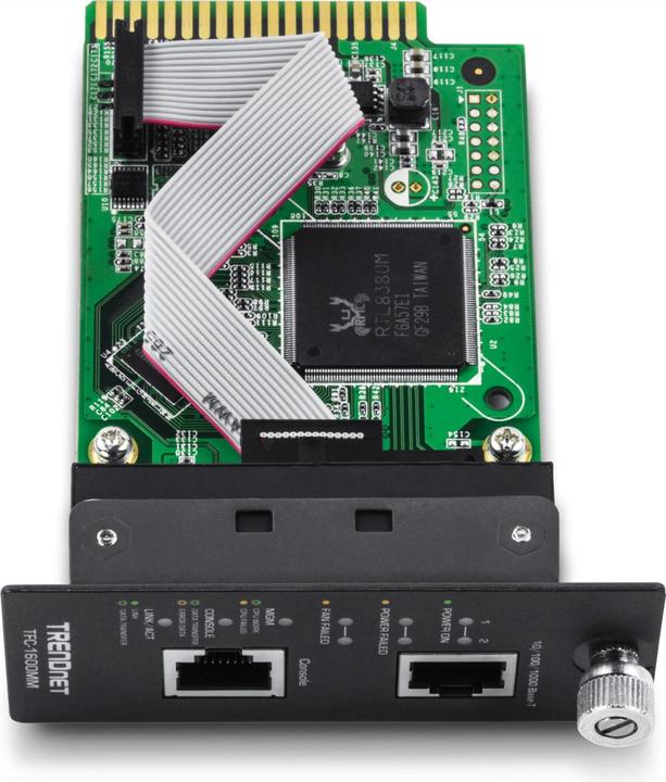 Actual product image Trendnet SNMP management module, 10/100Mbps Fast Ethernet port