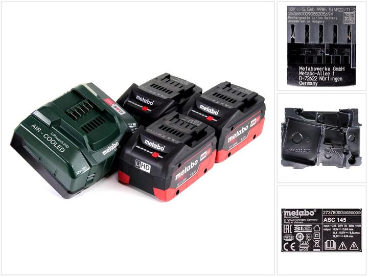 Actual product image Metabo Basis-Set (18 V)