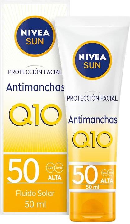 Image du produit NIVEA SUN FACIAL anti-manchas & anti-edad SPF50 50 ml (Crème solaire visage, SPF 50, 50 ml)